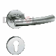 Glowing New Style European Stainless Steel Lever Door Handle with Escutcheon Plate