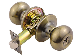 Ab Tubular Knob Lockset Zamek Od Drzwi Door Hardware Manufacture Wholesale Price