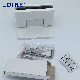 OEM ODM Factory Price Orb White Standard Duty Shower Hinges with Covers Wall to Glass Bathroom Door Clamps for Shower Door