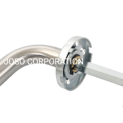Stainless Steel Best Safe Security Door Lock with Cylinder Satin Lever Handle