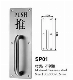  Stainless Steel Hardware Lock Set Door Pull Push Handle