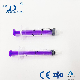 Safety 3-Part Disposable Medical Sterile Injection Oral Feeding Tube Syringe 1cc, 3cc, 5cc, 10cc, 20cc with CE