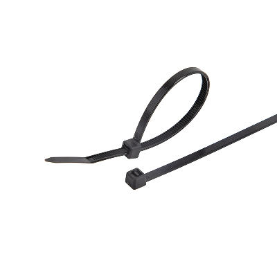 Miniature 18 Lb 4" Self Locking Nylon Plastic Cable Zip Tie