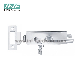 High Quality Brass Stainless Steel Shower Hardware Glass Sliding Door Handle Lock Glass Door Lock Bathroom Accessories