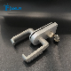 Bln Stainless Steel Glass Fittings Office Door Patch Lock