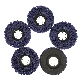  4.5 Inch 115mm Benchmark Abrasives Roll Lock Easy Clean and Strip Discs for Polishing & Grinding