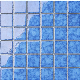  High Quality Sale Square 48X48mm Glazed Blue Ice Crack Swimming Pool Designs Porcelain Mosaic