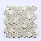 300*300mm Diamond Hexagon Shaped Glass Mosaic Bathroom Tiles manufacturer