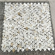 Factory Price Building Material Tile Calacatta Gold Marble Mosaic Floor Tile manufacturer