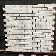  New Design Wholesale Water-Jet Natural Stone Marble Mosaic Wall Tiles for Backsplash/Interior/Indoor /Bathroom/Living Room Decoration/Floor Price