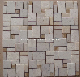4mm Thick Travertine Mosaic, Mosaic Tiles and French Pattern Mosaic manufacturer