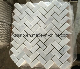  Bianco Carrara White Marble Mosaic Tiles for Bathroom Wall and Floor and Kitchen Backsplash