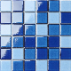 Luxury Hotel Pool Decoration Glazed Porcelain Swimming Pool Tile 48X48mm Mosaic for SPA