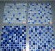 Aqual Blue Mix/Color Glass Mosaic Water/Feature Decoration Swimming Pool Tile manufacturer