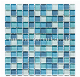  Crystal Mosaic Mix Color Swimming Pool Mosaic Tile Square Shape