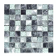  Tanzania Style Wall Background Crystal Aluminum Metal Mix Glass Mosaic