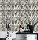 3D Wall Tile Cold Spray Glass Mosaic Mix with Stainless Steel manufacturer