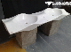 Polished Marble 2 Sinks Wash Basin for Bathroom (SV009)