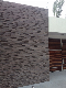 Hot Chinese Purple Wooden Sandstone Cultural Stone Stackstone manufacturer