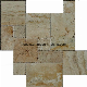 Chinese Beige Travertine Marble Stone Floor Tiles manufacturer