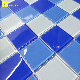 Foshan Factory 300X300 Blue Swimming Pool Crystal Glass Mosaic Manufacturers manufacturer
