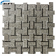 Hot Sale Decoration Basket Wave Cinderella Grey Marble Mosaic manufacturer