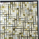 Hot Sale Yellow Color Marble Mixed Glass Mosaic for Bathroom Wall