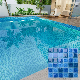  Foshan Hot Sale Wholesale 12X12 Anti Slip Blue Ceramic Porcelain Mosaic Tile for Swimming Pool