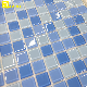 Foshan Factory Indoor Swimming Pool Crystal Glass Blue Pool Mosaic Tile