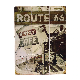 Wholesale Wooden Signs Route 66 Design Wall Decoration