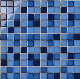 Blue Glass Mosaic Tiles Factory Prices From Foshan Manufacturers manufacturer