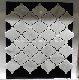 Arabesque Carrara White Marble Mosaic Marble Floor Tile for Sale manufacturer