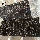 First Quality Natural Stone Slabs Polished Black Fossil Marble Mosaic for Project Floor Cut to Size Tiles Kitchen Bathroom Countertops