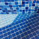 Building Materials Blue Glass Wall Tiles Art Mosaic manufacturer
