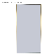 Custom Made High Quality Brass Plating Stainless Steel Wall Decor Mirror