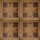  Reclaimed French Oak Versailles Floor Engineered Wooden Mosaic Flooring