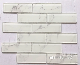 White Carrara Brick Glass Crystal Mosaic Tile manufacturer