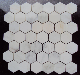 Wholesale Natural White Marble Wall Panel Hexagon Mosaic manufacturer