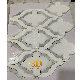  Elegant Waterjet Marble Mosaic Flora Pattern Waterjet Mosaic Tiles for Wall and Floor Decoration