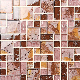  10*10mm Ceramic and Glass Mix Tile Mosaic From Foshan