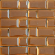 Orange Color Pattern Decorative Backsplash Glass Mosaic Tile for Kitchen