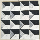Black White Marble Mosaic 3D Pattern for Wall Decoration manufacturer