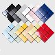  Nordic Style Solid Color Ceramic Mosaic Tiles Modern Simple Kitchen Bathroom Wall Tiles