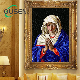  Famous European Painting Beautiful Ladies Art Glass Mosaic Tile Pattern for Bathroom Wall Decor
