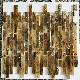  Foshan Decorative New Home Building Material Glossy Crystal Glass Mosaic