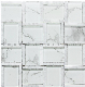 Wholesale Price Carrara White Glass Mix Stone Mosaic Tiles for Walls