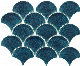 Blue Color Lantern Shape Fan Mosaic Wall and Floor Ceramic Mosaic (C655206) manufacturer