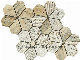 Flower Design 3D Marble Mosaic for Interial Decoration Tile manufacturer