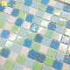 Foshan Factory Indoor 300X300 Square Crystal Glass Blue Pool Swimming Mosaic manufacturer