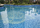 Hot Sales Glass Blue Mixture Swimming Pool Mosaic Tiles